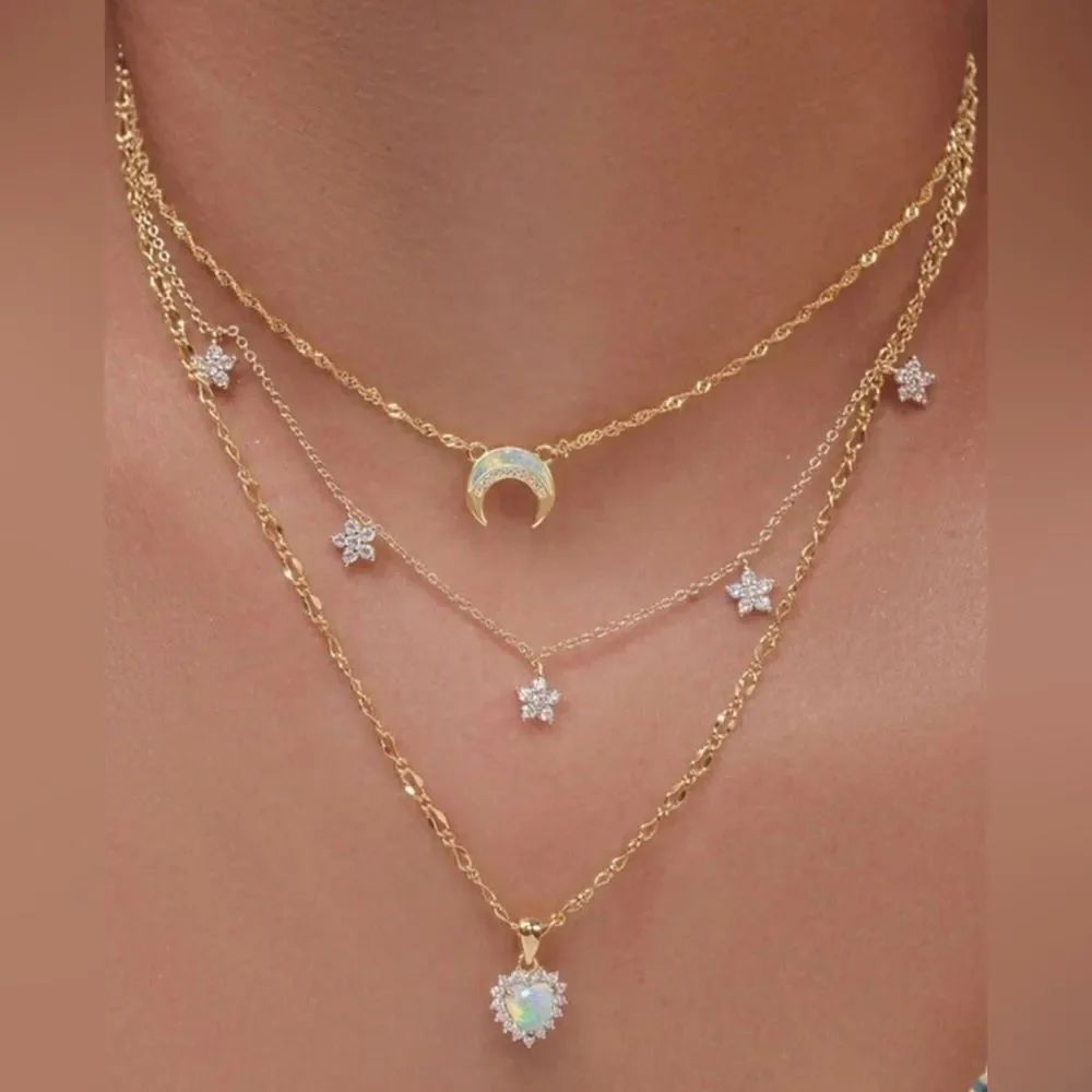 bohoโlayeredโnecklaceโA729
